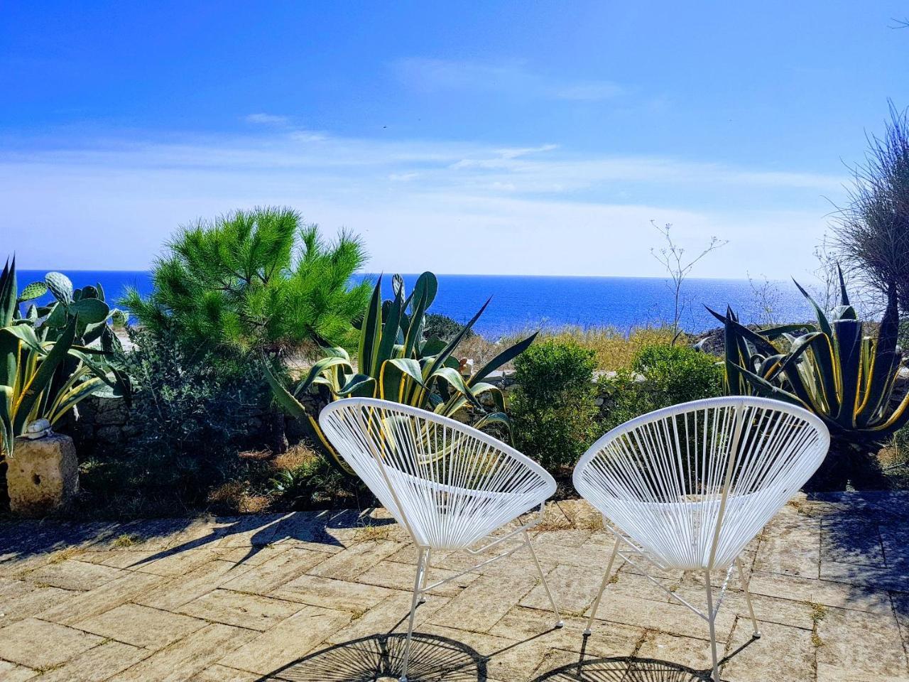 Villa Tina Ai Piedi Del Faro Di Leuca Santa Maria di Leuca Exterior foto